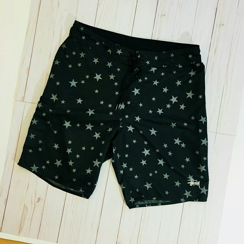 Stussy RARE Star print Board shorts
